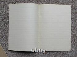 6x WW2 German Navy Kriegsmarine notebooks 100% original and rare