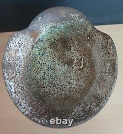 An Original WW-II German M. 42 Helmet Shell Excavated from D-Day's Omaha Beach #2