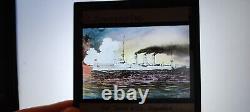 Antique German Reich Empire Glass pictures WWI WWII Magic Lantern
