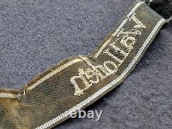 Arm cuff elite Band German title Armband Belgium used ww2 WK2