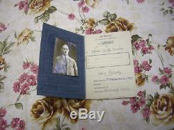 Authentic German Ww2 Wwii Soldbuch Luftwaffe Soldier ID Card Stamped Original LW