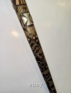 Authentic WOLCHOW STICK WW2 Eastern Front Rare Walking German Kriegsmarine