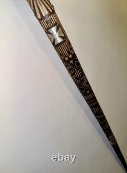 Authentic WOLCHOW STICK WW2 Eastern Front Rare Walking German Kriegsmarine