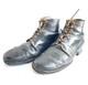 Authentic WW2 German Italian Ankle Boots / Combat Lowboots Shoes Hobnail Leather