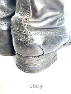 Authentic WW2 German Italian Ankle Boots / Combat Lowboots Shoes Hobnail Leather