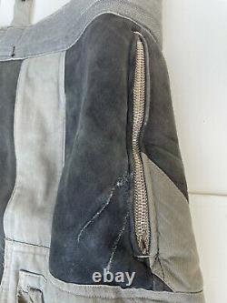 Authentic WW2 German Luftwaffe Channel Pants, Fur + Leather RARE