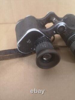 Bek KF HENSOLDT WETZLAR Original German 6x30 H/6400 Field Binoculars WW2 1317