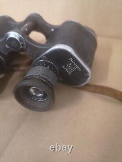 Bek KF HENSOLDT WETZLAR Original German 6x30 H/6400 Field Binoculars WW2 1317