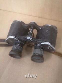 Bek KF HENSOLDT WETZLAR Original German 6x30 H/6400 Field Binoculars WW2 1317