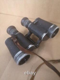 Bek KF HENSOLDT WETZLAR Original German 6x30 H/6400 Field Binoculars WW2 1317