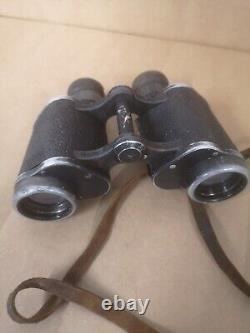 Bek KF HENSOLDT WETZLAR Original German 6x30 H/6400 Field Binoculars WW2 1317