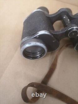 Bek KF HENSOLDT WETZLAR Original German 6x30 H/6400 Field Binoculars WW2 1317