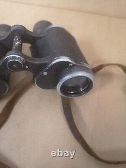 Bek KF HENSOLDT WETZLAR Original German 6x30 H/6400 Field Binoculars WW2 1317