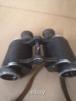 Bek KF HENSOLDT WETZLAR Original German 6x30 H/6400 Field Binoculars WW2 1317