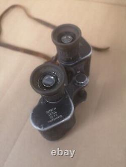 Bek KF HENSOLDT WETZLAR Original German 6x30 H/6400 Field Binoculars WW2 1317