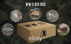 Big Box With Finds Ww2/original Items/militaria/world War 2/german/soviet/relics