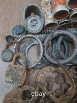 Big Lot Of WW2 German Relics From Kurland Pocket
