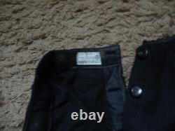 Black youth ww2 german pants with RZM markings and numbers