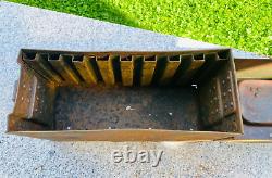 CAMO! WW2 GERMAN MG13 8x 25 MAGAZINE BATTLEGROUND FIND MACHINE GUN ARTEFACT