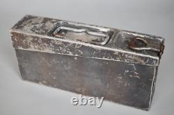 CAMO WWII WW2 Original German MG34 MG42 Early Patronenkasten Box E-Kasten