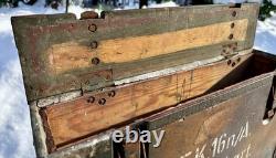 Camouflage! WW2 German 7.5cm FK16 n/A Zusatzkart 4 Ladungen 1936 Dresden Crate