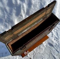 Camouflage! WW2 German 7.5cm FK16 n/A Zusatzkart 4 Ladungen 1936 Dresden Crate