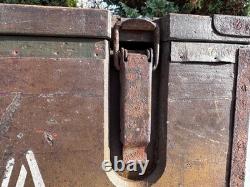 Camouflage! WW2 German 7.5cm FK16 n/A Zusatzkart 4 Ladungen 1936 Dresden Crate