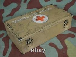 Cassetta tedesca medicazione originale verbandkasten-German WW2 original aid box