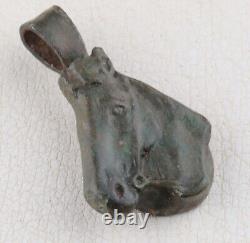 Cavalry WWII Ring GERMAN ww2 HORCE Head WEHRMACHT Pendant GERMANY Army MILITARY