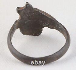 Cavalry WWII Ring GERMAN ww2 HORCE Head WEHRMACHT Pendant GERMANY Army MILITARY