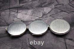 Collection Of 3 German Watch Pilot Luftwaffe Panzer Military Ww2 Type Working