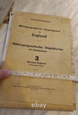 Complete original WW2 German military Luftwaffe dossier circa Operation Sea Lion