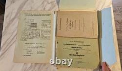 Complete original WW2 German military Luftwaffe dossier circa Operation Sea Lion
