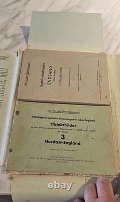 Complete original WW2 German military Luftwaffe dossier circa Operation Sea Lion