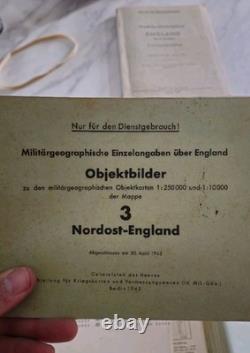 Complete original WW2 German military Luftwaffe dossier circa Operation Sea Lion