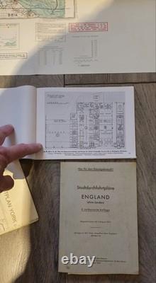 Complete original WW2 German military Luftwaffe dossier circa Operation Sea Lion