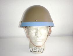 Czech Slovak German ally army original WW2 WWII M32 EGG SHELL helmet sz. MEDIUM