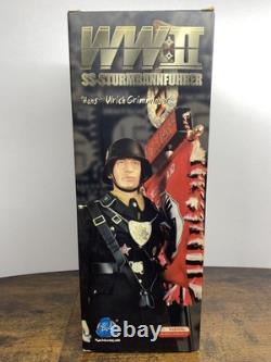 DID 1/6 D80017 WWII German SS-Sturmbannfuhrer Hans-Ulrich Grimminger Figure