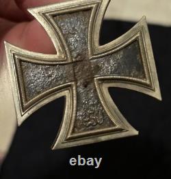 Defective WWII German Iron Cross 1st Class Badge Medal