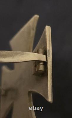 Defective WWII German Iron Cross 1st Class Badge Medal