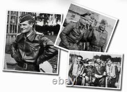 EASTMAN Luftwaffe OSTMANN BF109 Pilot WWII GERMAN FLYING JACKET RRP £1300