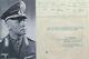 Erwin Rommel Desert Fox WW II German Commander Signed Afrika Korps Document