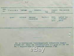 Erwin Rommel Desert Fox WW II German Commander Signed Afrika Korps Document