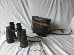 Excellent Original WW2 German Carl Zeiss Binoculars blc 7x50 With Case