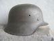 Factory Produced Original Untouched Ww2 German Late War M42 Ef66 Flat Top Helmet