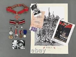 FAN German Erich Topp WW2 1957 Kriegsmarine Awards, prints, and photos grouping