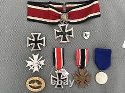 FAN German Erich Topp WW2 1957 Kriegsmarine Awards, prints, and photos grouping