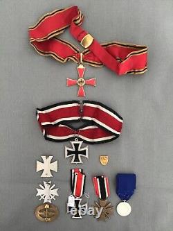 FAN German Erich Topp WW2 1957 Kriegsmarine Awards, prints, and photos grouping