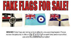 Fake Flags v Original Imperial German, WW1 British, WW2 Italian, RAF, Japanese