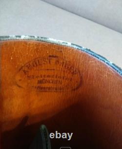 GENUINE JACK BOOTS WW2 GERMAN WH ARMY WSS LUFT OFFICERS Black Leather Munich Old